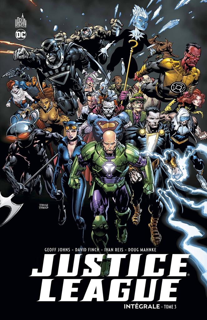 Justice League : intégrale. Tome 3 / scénario, Geoff Johns, Jeff Lemire | 